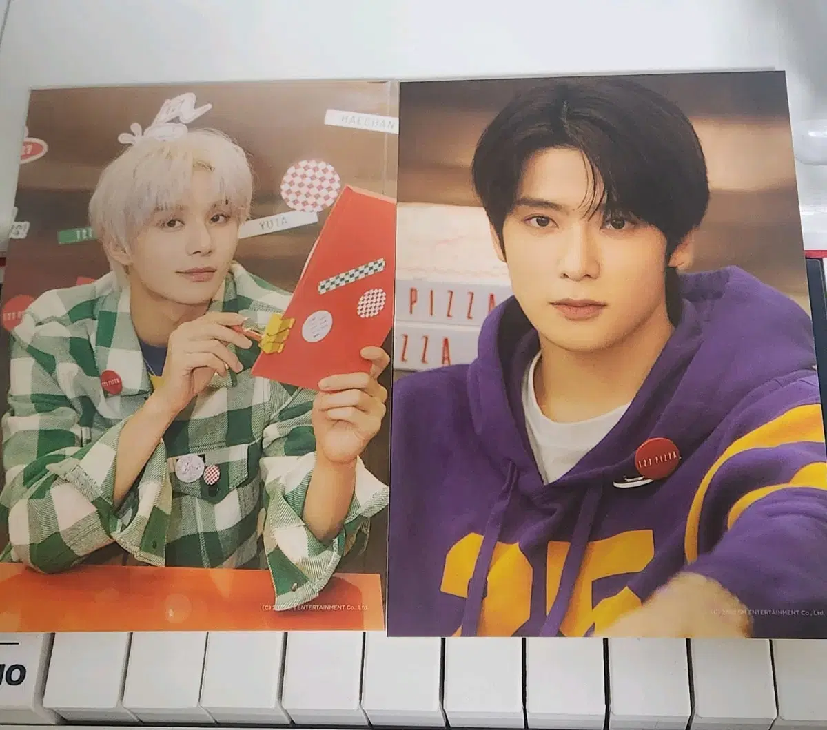 NCT nct 127 jungwoo jaehyun 2022Seasons Greetings postcard wts (Quick sale!!)