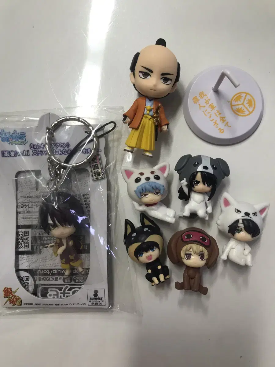 Gintama Figure Strap Mungacha bulk GintokikatsuraSogoHijikatachibikyukookupMachiboke