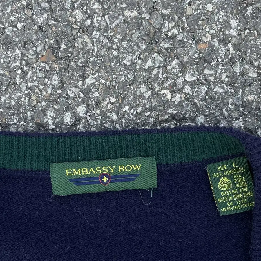 Embassy 램스울 100% Kint Sweater