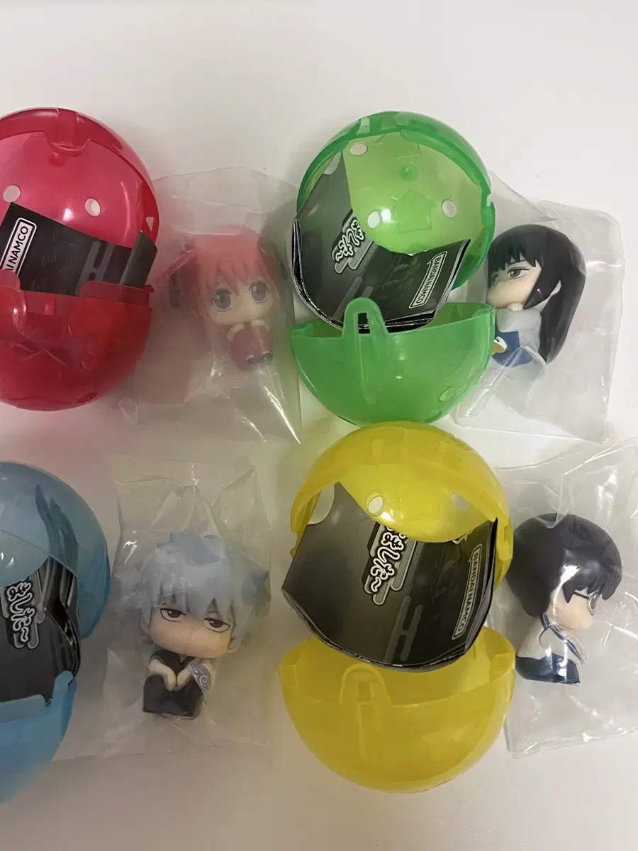 Gintama Machiboke Part 1 Gintoki Kagura Ginpachi Katsura Set of 4 Sold in Bulk