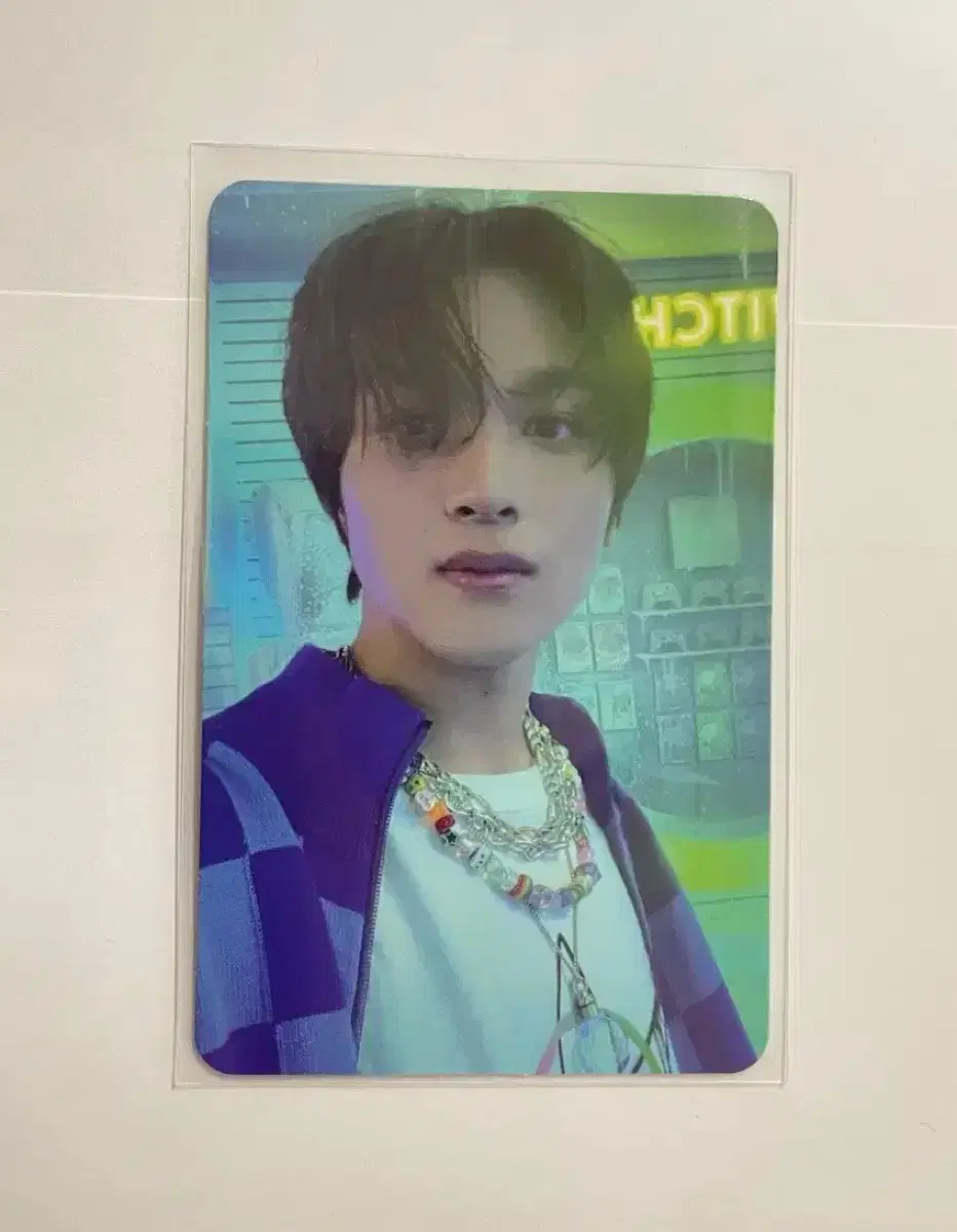 NCT haechan Buffered Photocard