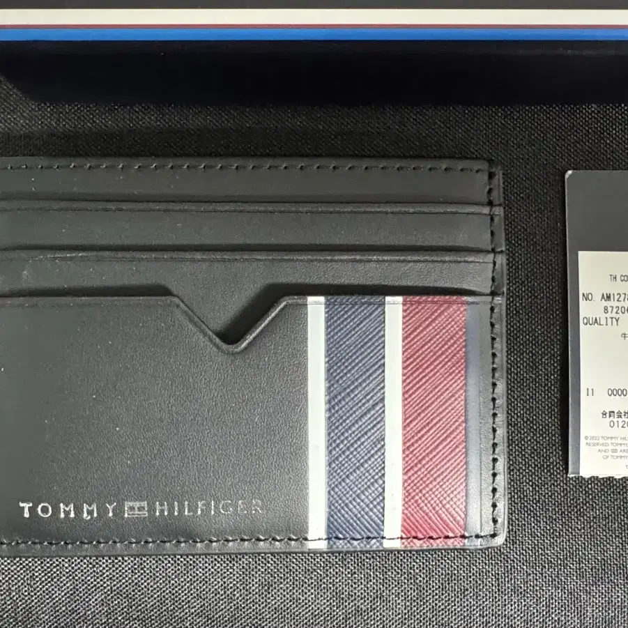 Tommy Hilfiger 타미힐피거 소가죽 카드지갑 새제품