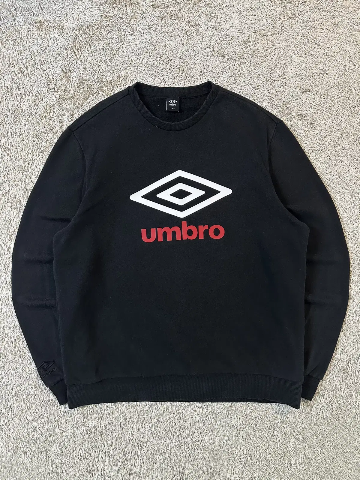 [2XL] UMBRO Big Logo Man Top Black