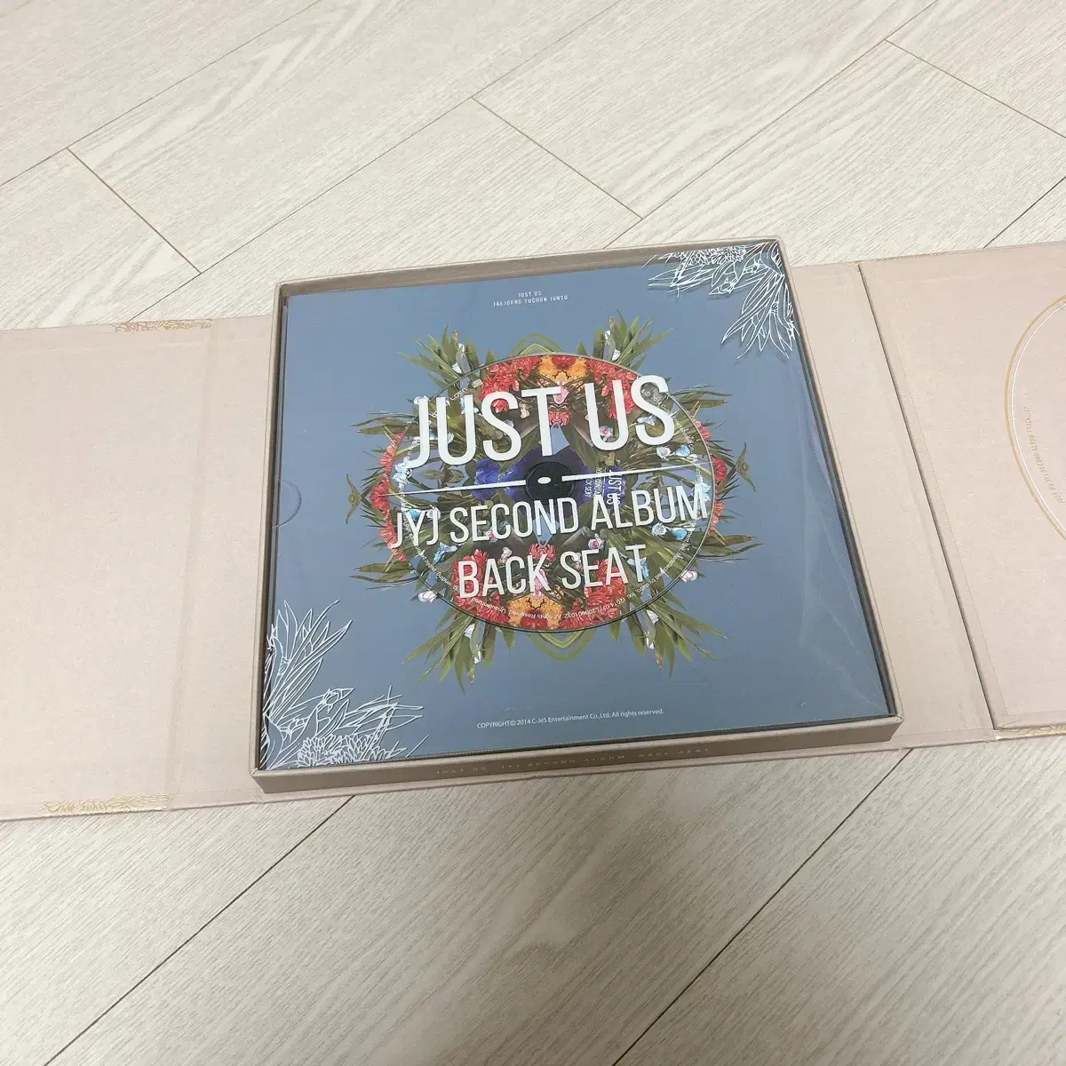 JYJ 정규 2집 just us 저스트 어스 앨범 판매 김재중 김준수