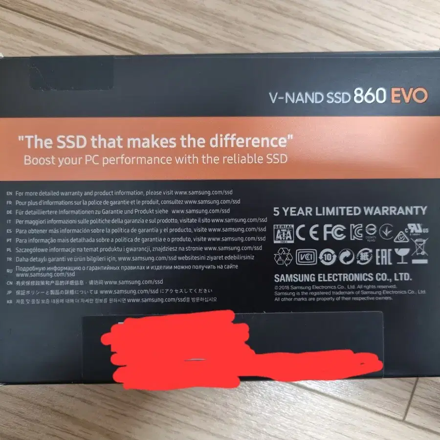 삼성 V-NAND SSD 860 EVO 1TB 판매합니다