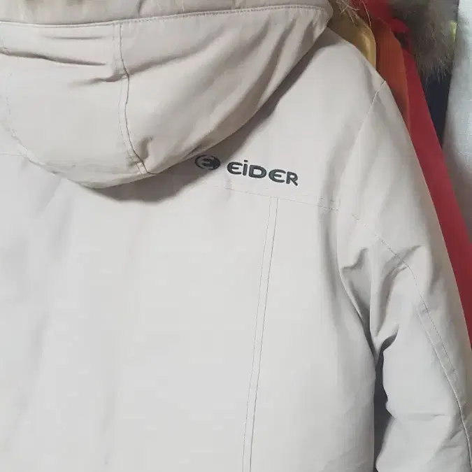 택포 95/100 정품 아이더 EiDER FR 오리털 다운 하프 패딩