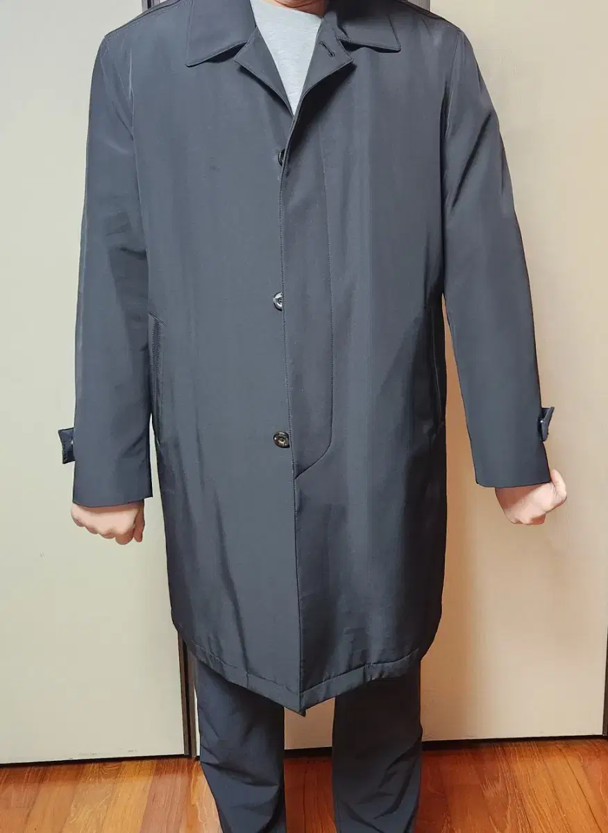 Men's formal winter long coat Maestro size 100