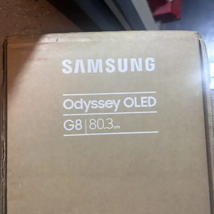 삼성 g8 s32dg800 4k 240hz oled 모니터 미개봉 팝니다