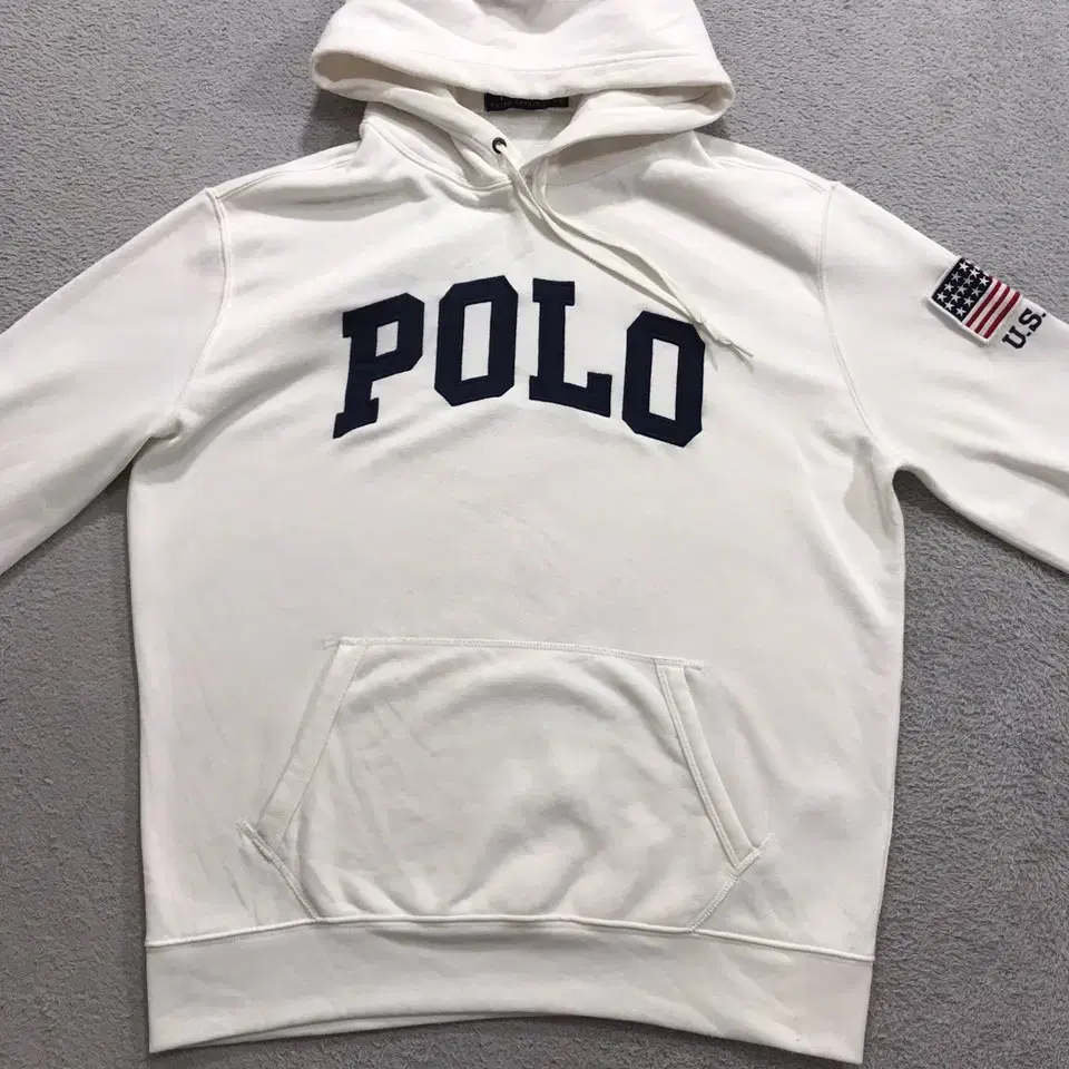 [XL, A] POLO Ralph Lauren Big Logo Stars and Stripes Hoodie