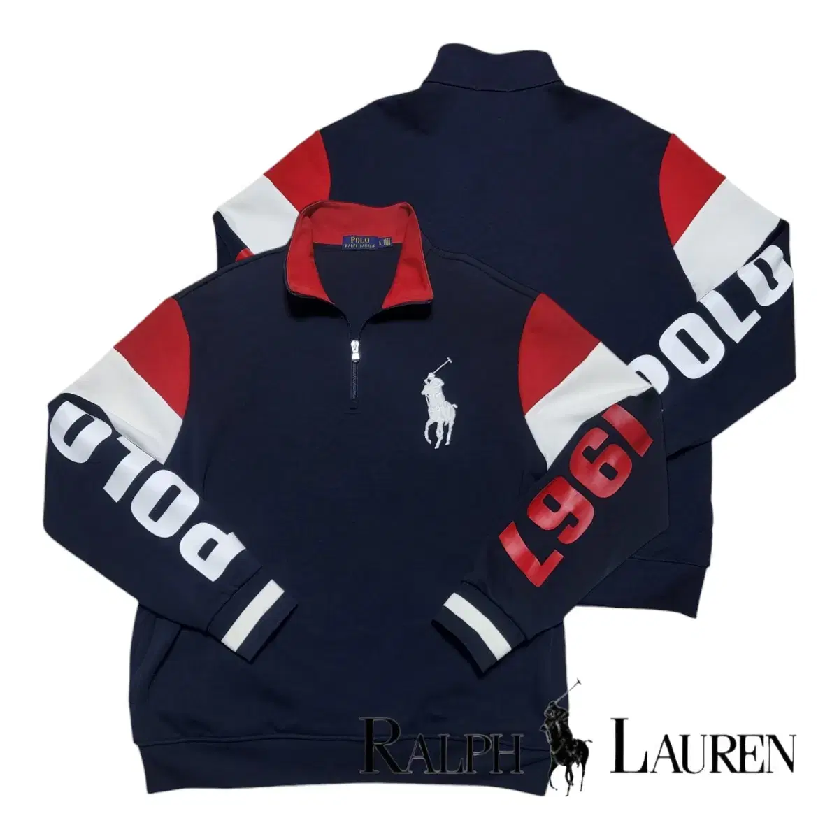 (L) polo vahn zip-up polo man-to-man polo lalprene polo polo anorak