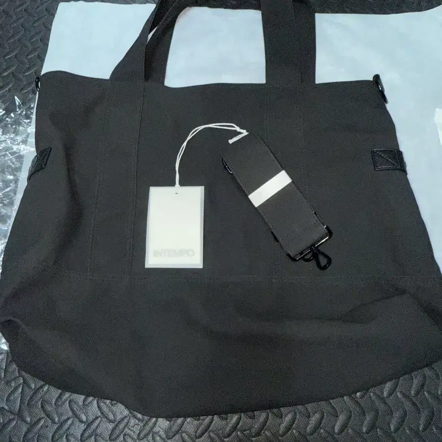 인템포무드 Basket Wide Shopper bag 토트백 숄더백