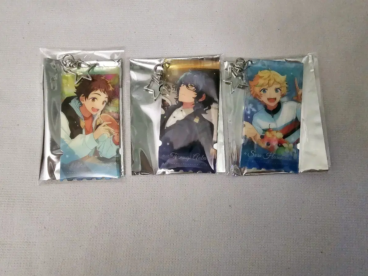 Angsta Ensemble Stars Imprint Stamp keyring sora Tsumugi Mitsuru sells