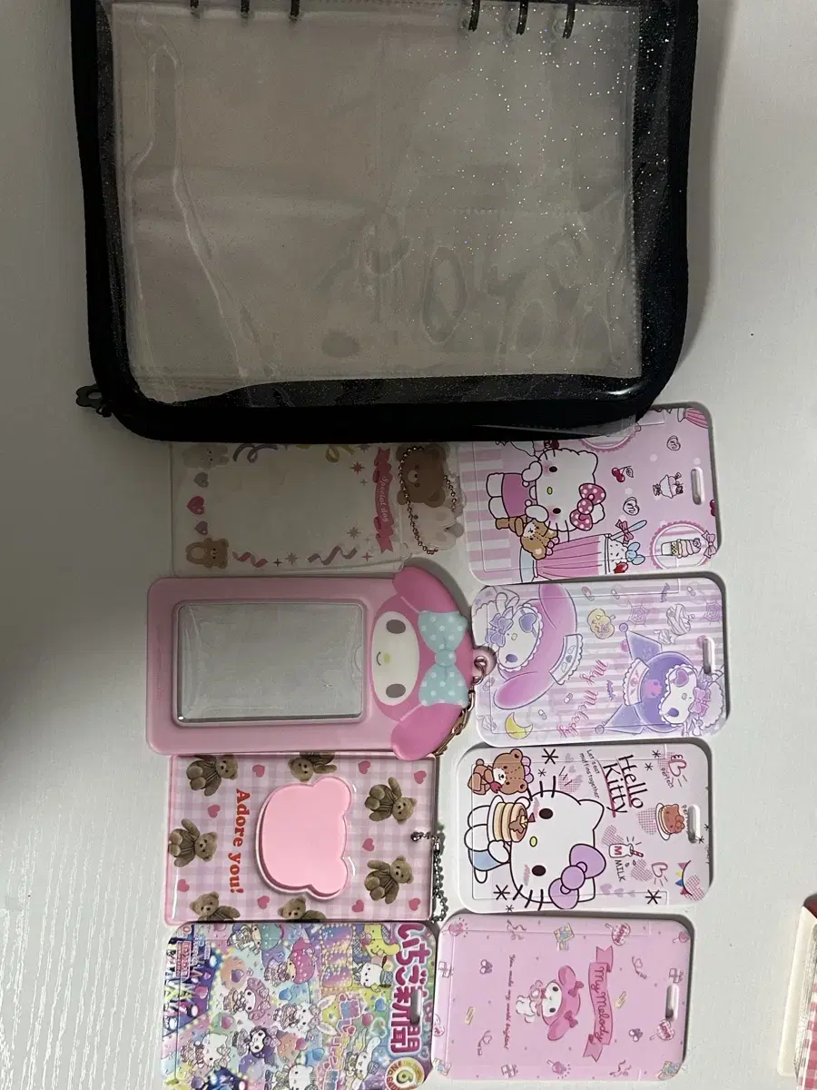 Pocaholder collectbook Pocaholder Book binder Topknot Lace Kitty Sanrio