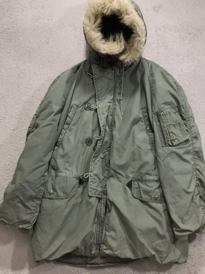 [L-XL] US Army Original N3B Parka N-3B