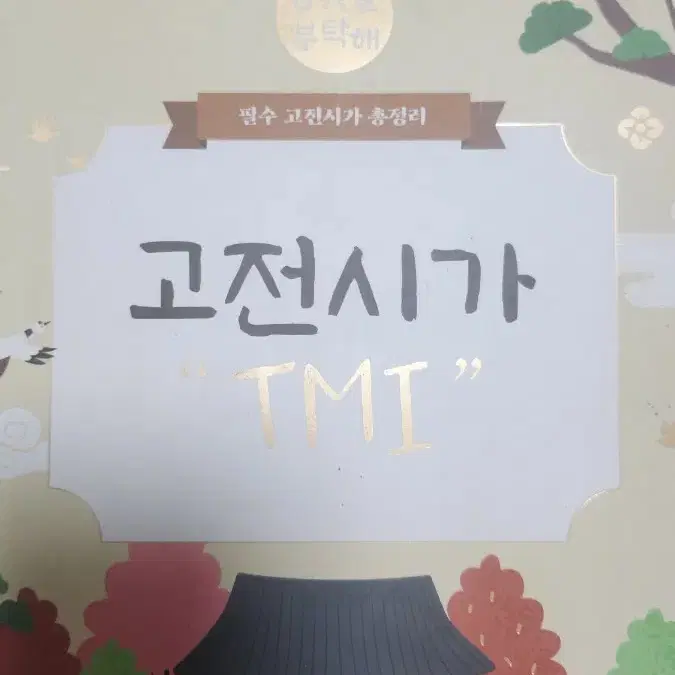 고전시가 Tmi