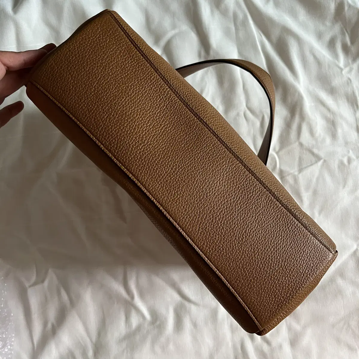 COACH 00's BrownLeather Mia Shoulder Bag