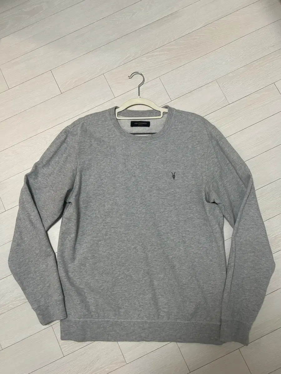 All Saints Gray Man-to-Man Sweatshirt M