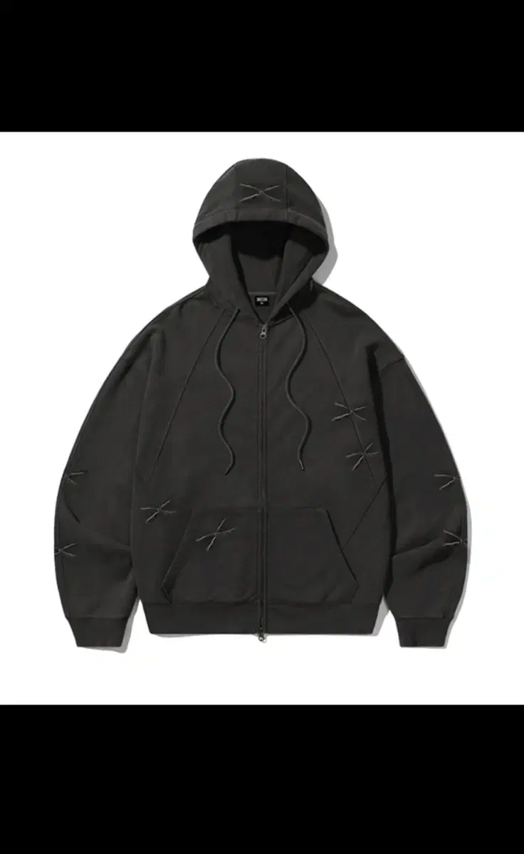 TRILLION - Domingo Pigment 2WAY Hoodie Zip-Up