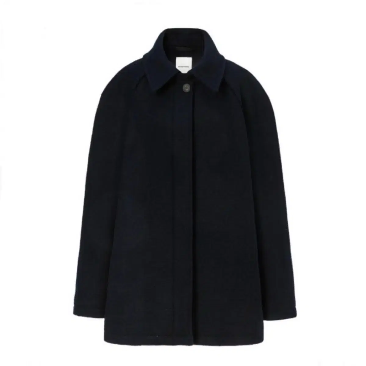 Le917 Raglan Sleeve Half Coat Navy