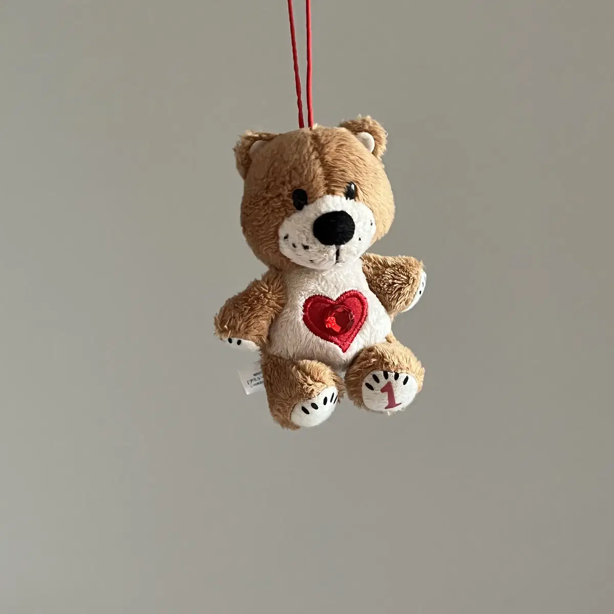 SUZY'S ZOO Heart Teddy Bear " Boof " 키링