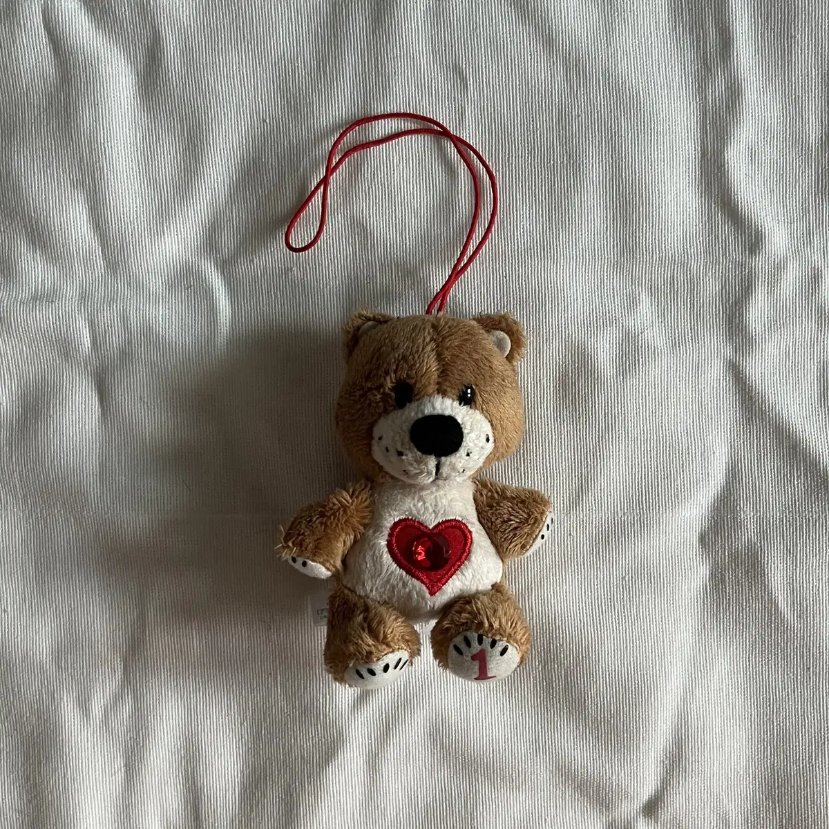 SUZY'S ZOO Heart Teddy Bear " Boof " 키링