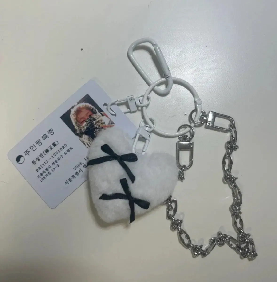 Jungran Liu keyring Jungran