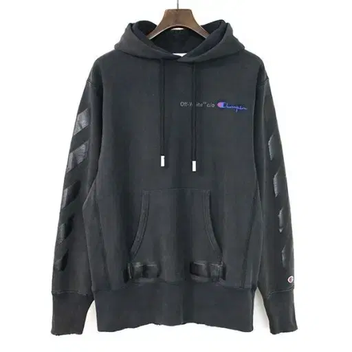 Off-White Champion Hood Black