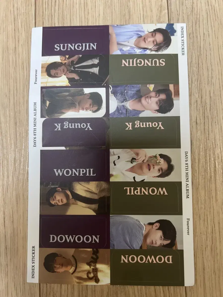 Day 6 Welcome to the Show album sticker