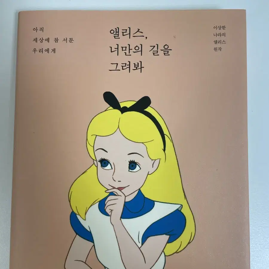 책 앨리스, 너만의 길을 그려봐