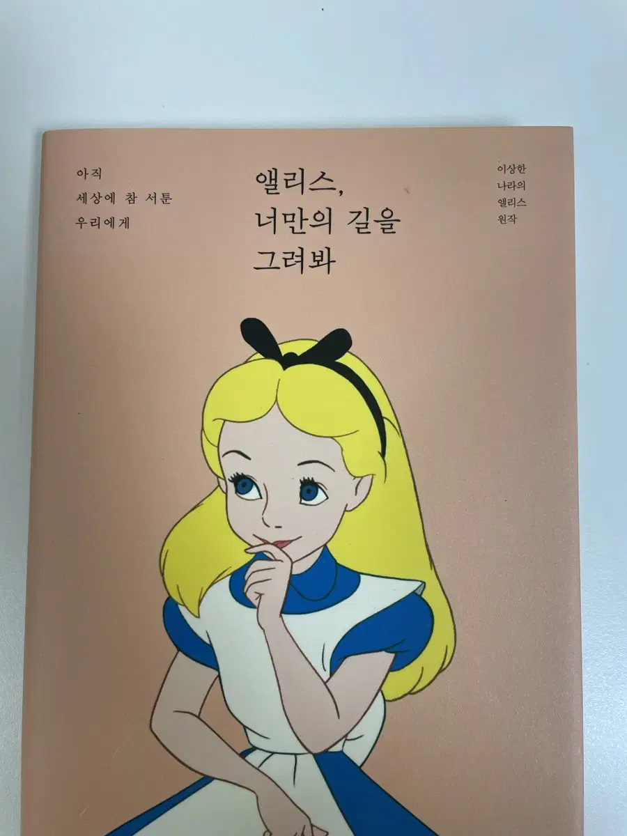 책 앨리스, 너만의 길을 그려봐