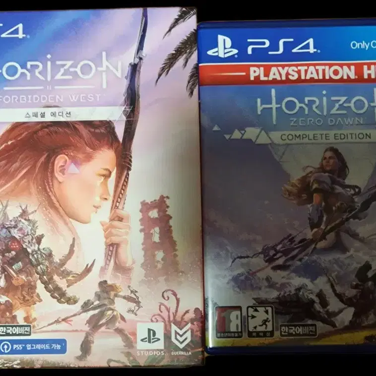 ps4 플스4 호라이즌 시리즈 1&2 (제로던,포비든 웨스트)