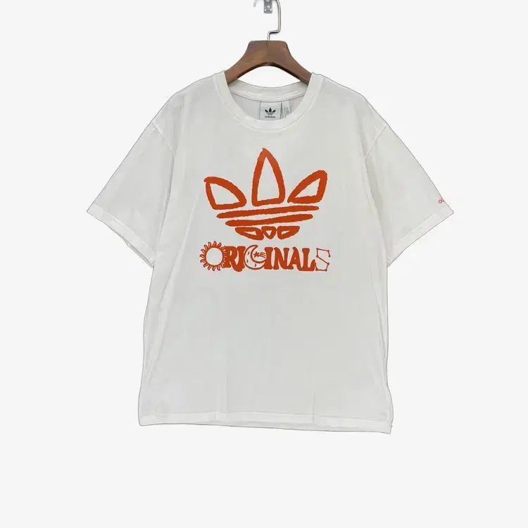 (M) Adidas Men's White Short Sleeve T-Shirt