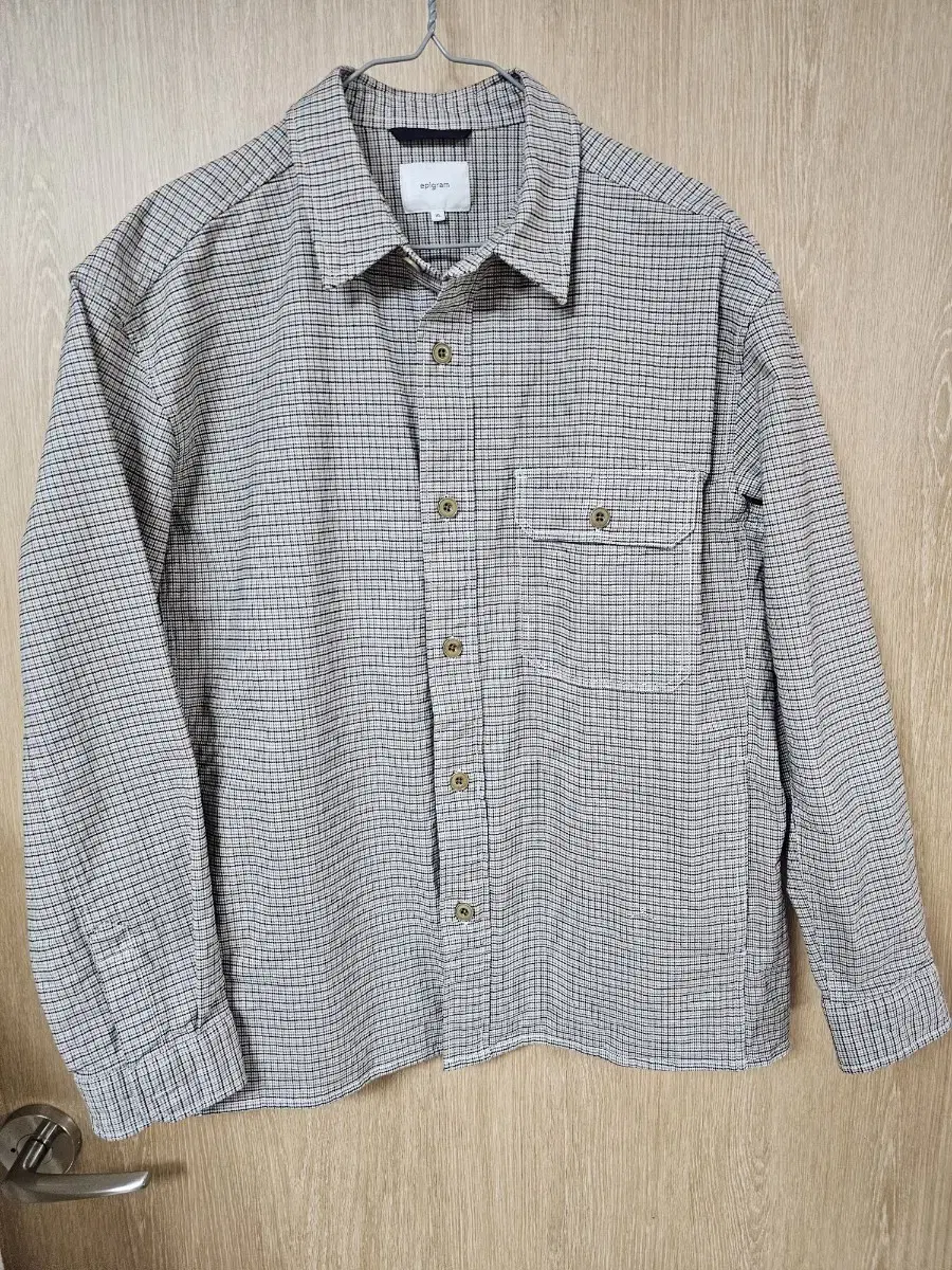 Epigram Overfit Houndstooth Check Shirt