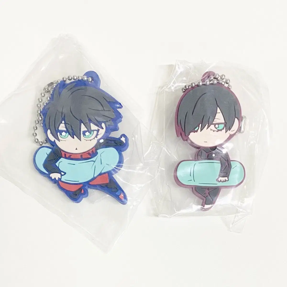 BLUELOCK Itoshirin Band-Aid Rubber Strap keyring Keychain Gacha