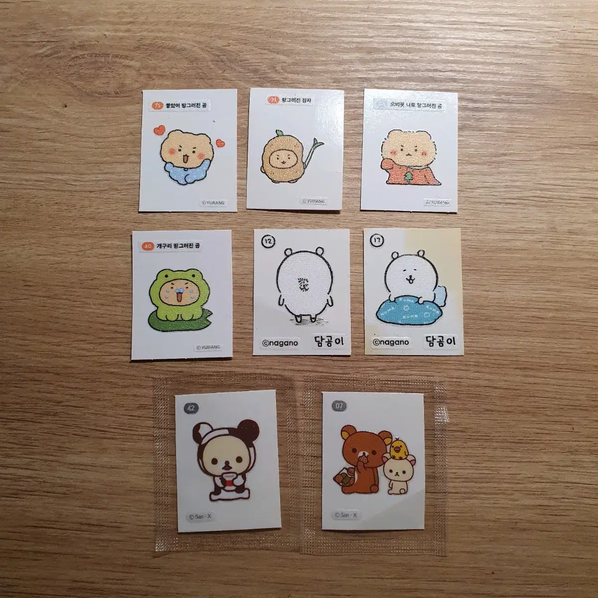 Joke Bear Manga Bear Rilakkuma Kukta Pokemon Cookie Run Cacao Mewtwo Mewtwo Bandicoot Photocard