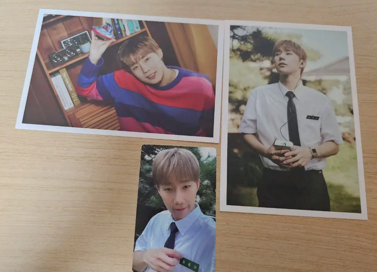 Infinite sungkyu 2024 season's greetings Postcard+Photocard