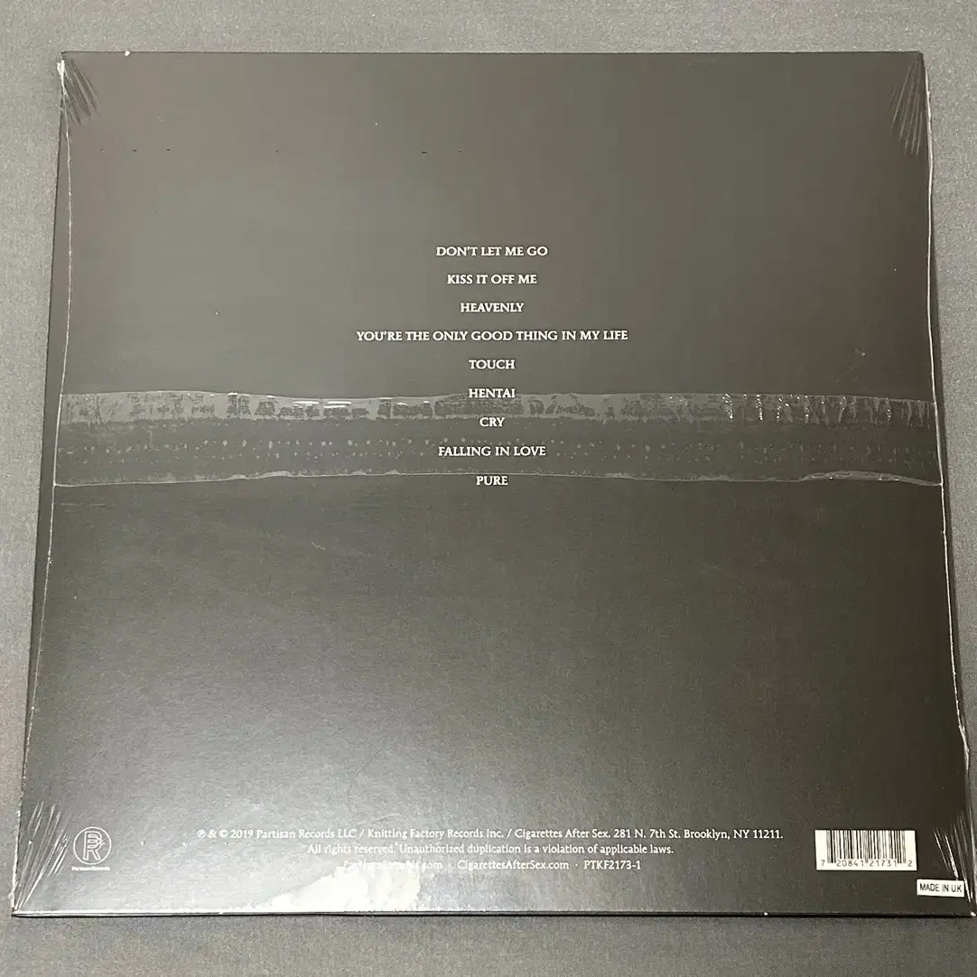 미개봉 Cigaretes After Sex Cry LP