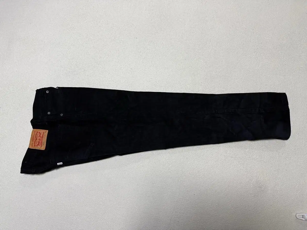 Levi's 505 Black Jin Corduroy Pants Men's 34