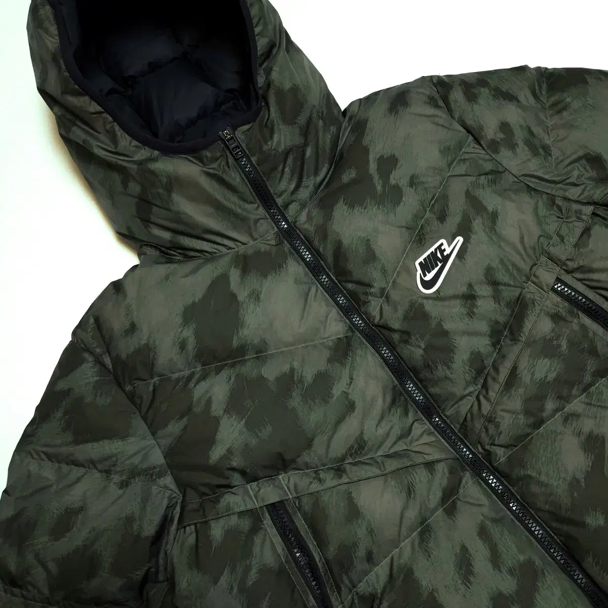 Nike Downfill Windrunner AOP Duck Down Padded Jacket Camo