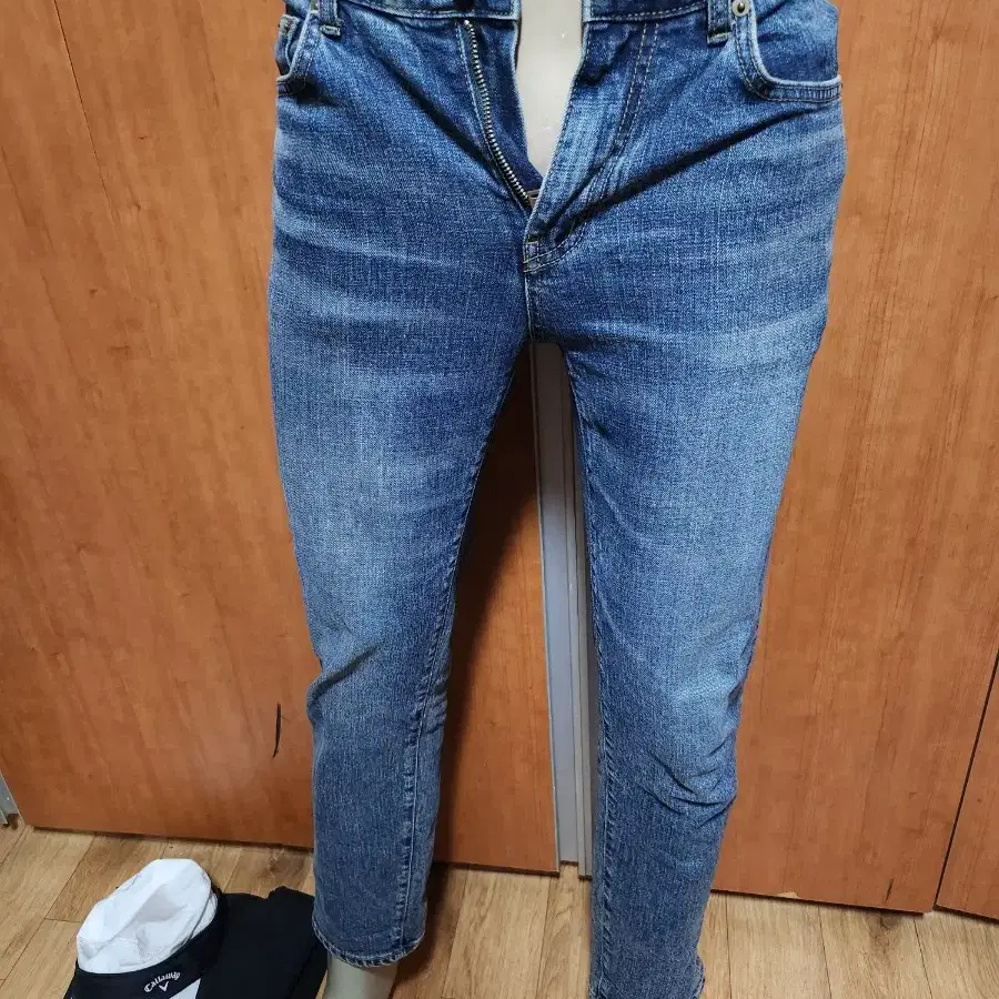 INSTANTDENIM셀비지스판청바지30입니다