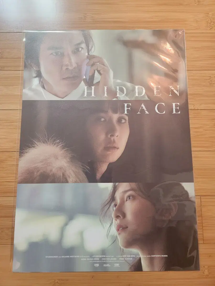 (Unsealed) Movie Hidden Face Overseas Poster A3