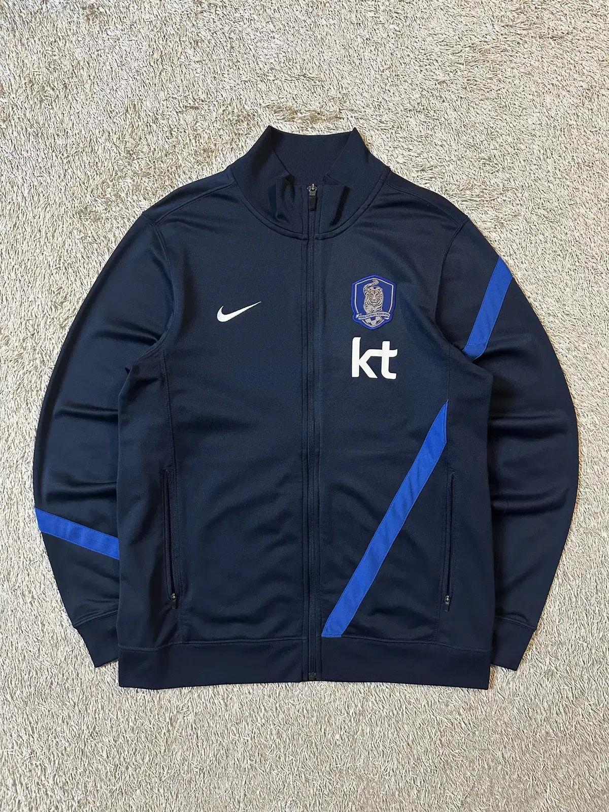 [L] Captain) Nike South Korea National Team 12-13 Tracktop Jersey Navy