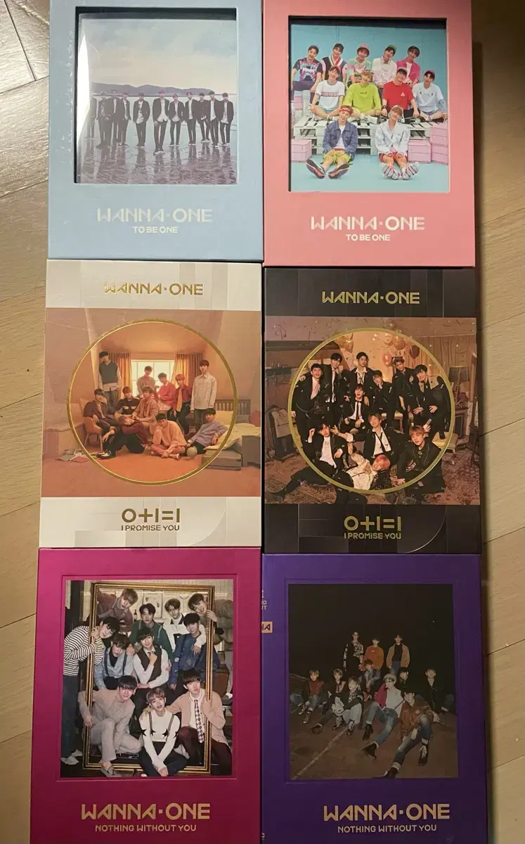 Wanna One album bulk + kit