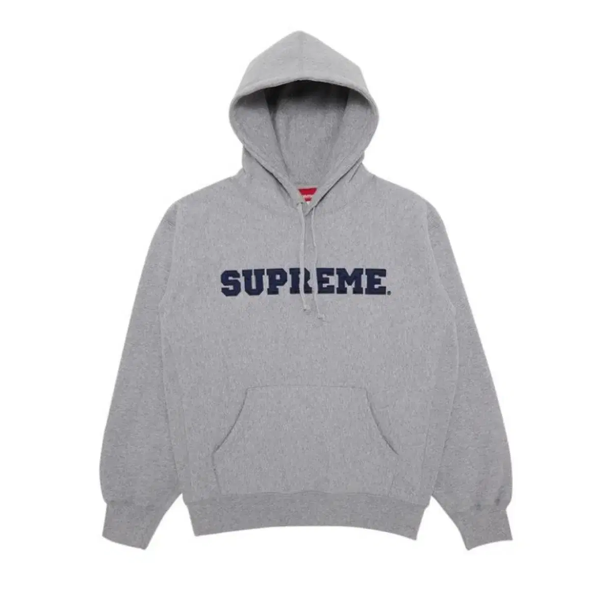 Supreme Collegiate Hooded Sweatshirt Heather Gray / L