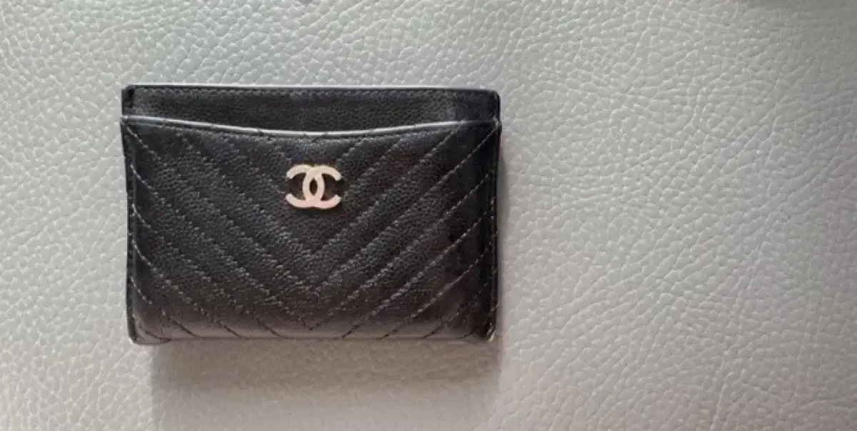 ChanelSilver CardWallet