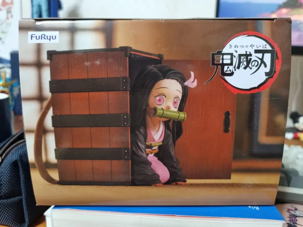 Nezuko Wooden Box Figure in the Fury Demon Slayer Box