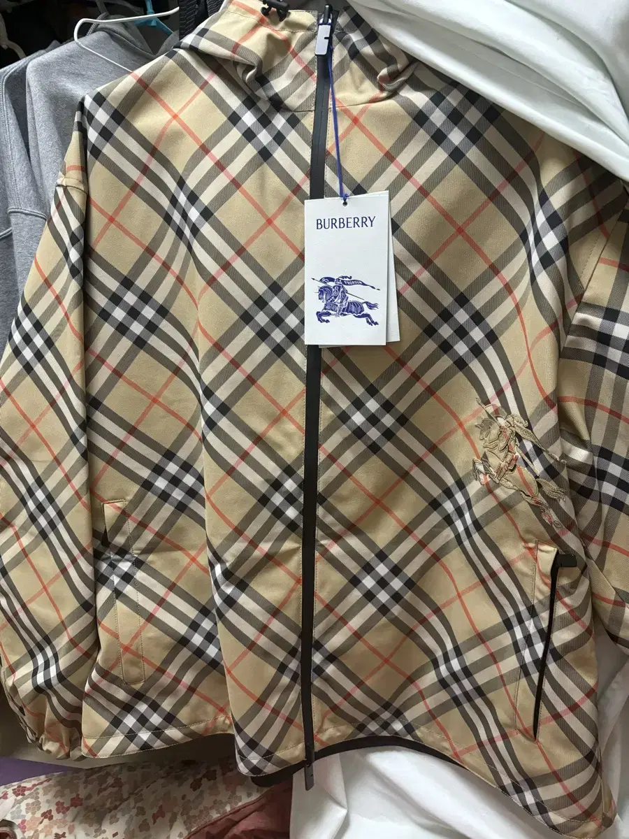 Burberry Reversible Check Jacket