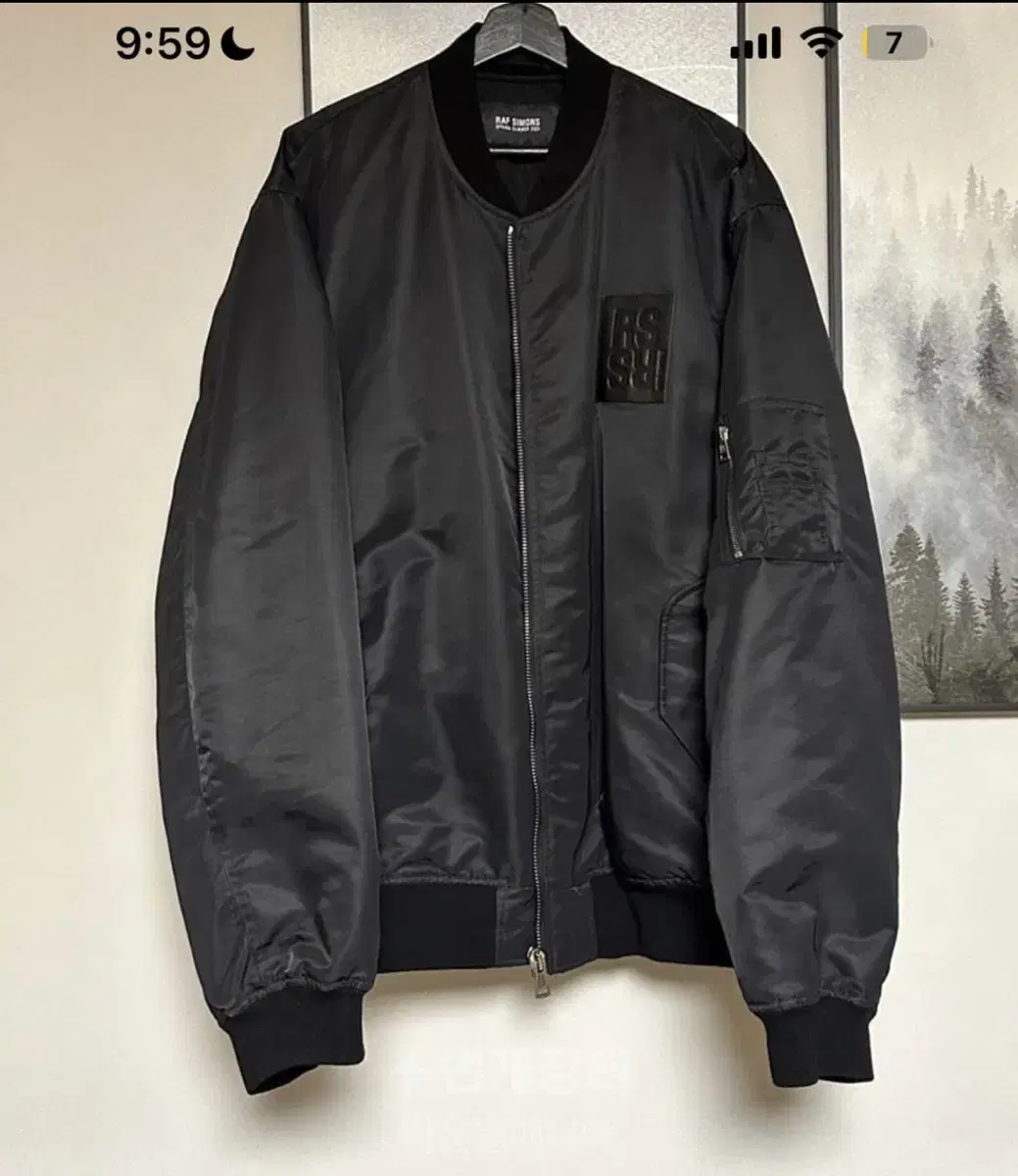 23ss lafsimons oversized bomber