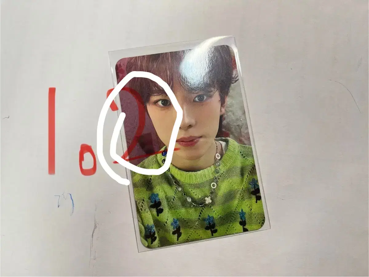 NCT WISH U WISH Private Vahn album photocard WTS