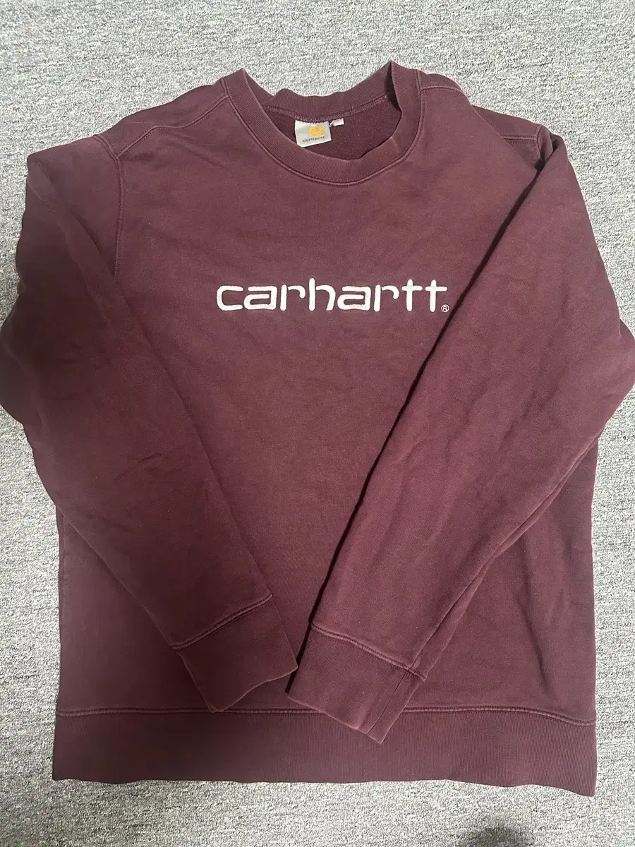 Calhart Burgundy Man-to-Man L